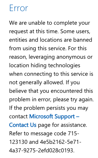 Blocked by download.microsoft.com